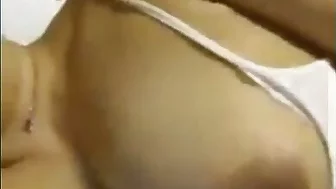 horny thai milf with huge boobs masturbing p1