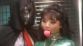 Bind well shaped east asian beauty gets her pussy fucked by strange man
